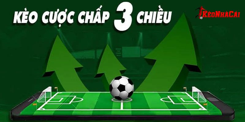 Đông đảo cược thủ yêu thích bắt kèo chấp 3 chiều