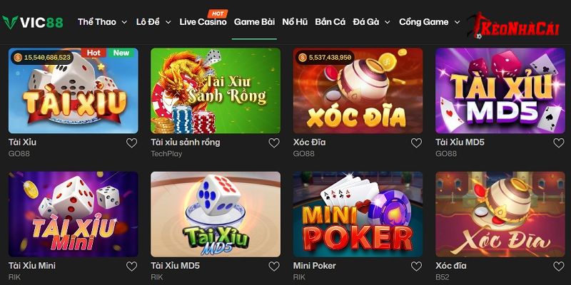 Giải trí thả ga, săn ngay thưởng lớn tại VIC88